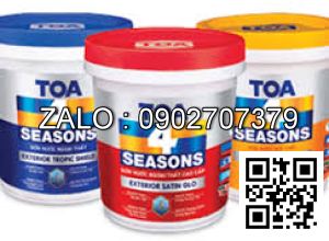 Sơn TOA Supershield 8093 màu đỏ (Lon 5l)