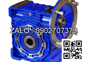 Hộp giảm tốc NMRV 5 HP 3.7Kw ( 112B5 ) lỗ cốt âm vuông 45mm , tỉ số truyền 10-60 Model : NMRV 130