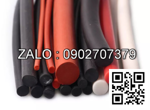 Cây Silicone - Sợi Silicone Chịu Nhiệt Tròn Phi 6Mm - 7Mm - 8Mm