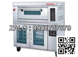 LÒ NƯỚNG GAS 1 TẦNG 12 KHAY Ủ BỘT BSP-1B+12PF-G