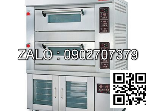 LÒ NƯỚNG GAS 2 TẦNG 8 KHAY Ủ BỘT BSP-2B+8PF-G