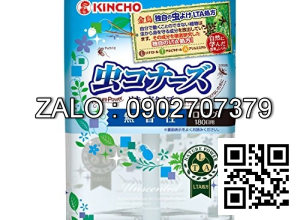 Dung dịch đuổi muỗi hương trà xanh 180 ngày Kincho (Kiện - cái)