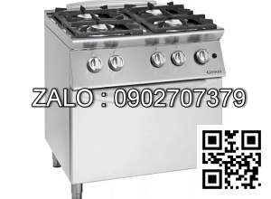 Bếp Âu 4 họng dùng gas có lò nướng dùng gas Giorik ECG740F
