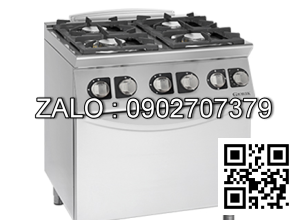 Bếp Âu 4 họng dùng gas có lò nướng dùng điện Giorik ECG740E