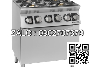 Bếp Âu 4 họng dùng gas có lò nướng dùng điện Giorik CG740E