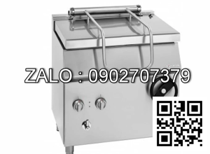 Chảo nghiêng tay quay dùng điện 50lt.Giorik BE74CM