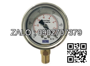 Đồng hồ áp suất 1 kim chân đứng 1400 psi