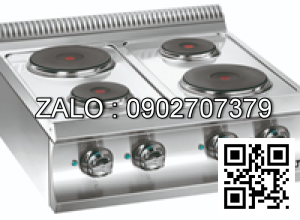 BẾP ÂU 4 HỌNG CÓ LÒ NƯỚNG DÙNG ĐIỆN C-E741