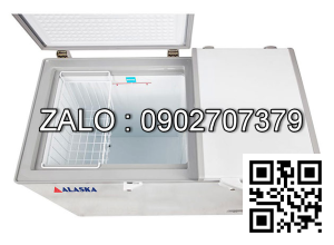 Tủ đông mát 2 cửa nắp đỡ Alaska BCD-3068C