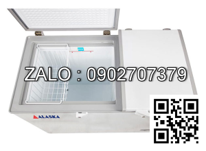 Tủ đông mát 2 cửa nắp đỡ Alaska BCD-5067N