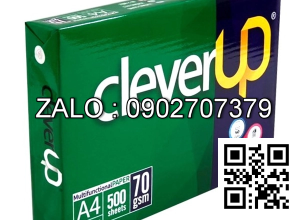 Giấy in A4 Bãi Bằng CleverUp 70 Gsm