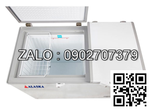 Tủ đông mát 2 cửa nắp đỡ Alaska BCD-4568C