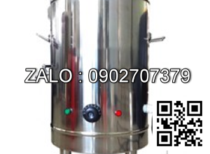 Nồi Nấu Cháo OKASU 90 Lít Bằng Điện Có Nún Nhỉnh Nhiệt