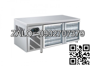 Bàn mát Pizza inox Okasu BS3D/PCF8/Z