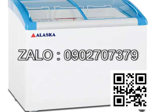 Tủ Đông Alaska KN-400 400 Lít 2 Kiếng Lùa Cong