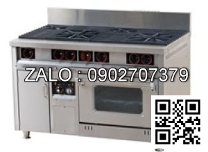 Bếp Âu 2 họng to và 1 họng nhỏ kèm lò nướng CFH-97AS