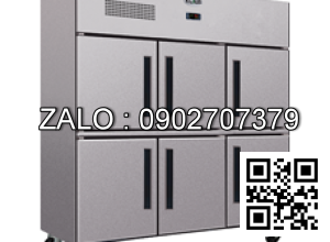 Tủ đông 6 cánh inox Sinmag SFD-6