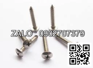 Vít gỗ đầu dù Inox M5 50 mm - 20Chiếc/Gói