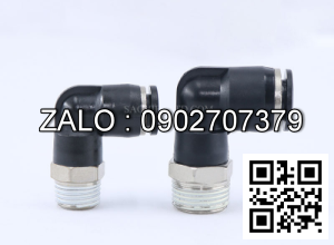 Cút Nối Góc Đầu Nối Nhanh Khí Nén SMC Kiểu PL4, PL6, PL8