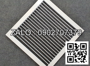 Cửa gió 1 lớp nan thẳng 800x500