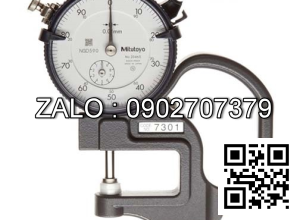 Thước đo độ dày đồng hồ Mitutoyo 0-
10mm ( 0.01mm ) 7301