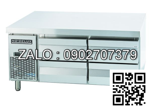 BÀN MÁT INOX 4 NGĂN KÉO LASSELE 369 LÍT LNRT-2B-15-VV