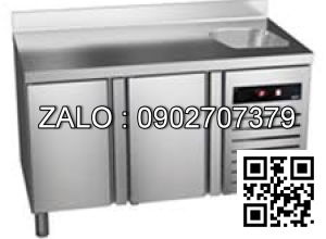 BÀN MÁT INOX NGĂN KÉO ASBER 221 LÍT GTP-6-200-22