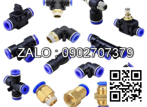 Đầu nối nhanh L phi 10 ren 21