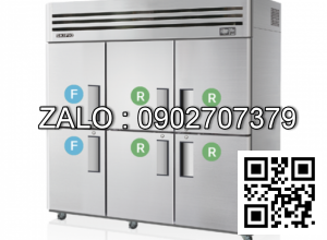 Tủ đông mát 6 cánh Skipio SRFT65-6