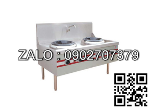 Bếp á đôi có nồi soup dùng gas Power Flame WRG-2A-G