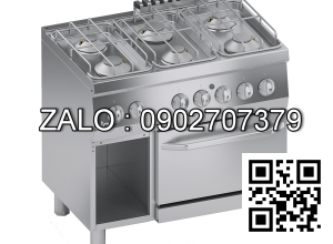 BẾP ÂU 6 HỌNG CÓ LÒ NƯỚNG CHIỀU RỘNG 600 ATA K6GCU15FF