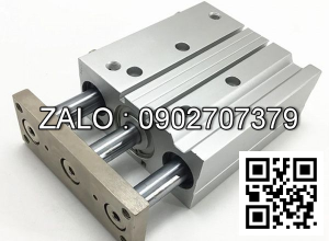 Xi lanh Dẫn Hướng 3 TY Ø12X90 M5 AIRTAC tác động kép TCL12X90-S