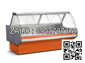 Tủ đông trưng bày 4 mặt kính Okasu OKS-2000FY