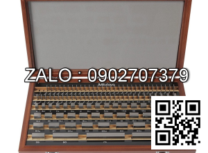 Bộ căn mẫu 112 chi tiết Insize 4100-112 (1.0005~100mm, grade 0)