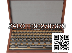 Bộ căn mẫu 112 chi tiết Insize 4100-1112 (1.0005~100mm, grade 1)