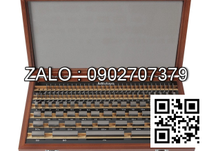 Bộ căn mẫu 122 chi tiết Insize 4100-2122 (1.0005~75mm, grade 2)