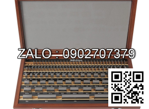 Bộ căn mẫu 9 chi tiết Insize 4100-19 (1.001-1.009mm, grade 1)