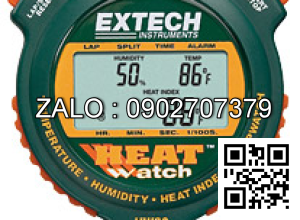 ĐỒNG HỒ BẤM GIÂY HIỆN THỊ NHIỆT ĐỘ, ĐỘ ẨM Extech HW30
