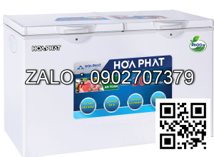 Tủ đông HCF-505S2PĐ2 205L 2 ngăn dàn đồng