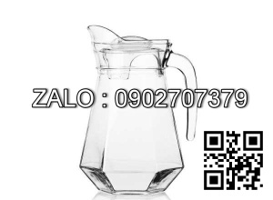 Bình Nước Thủy Tinh Deli Góc 1.3L - EH1028
