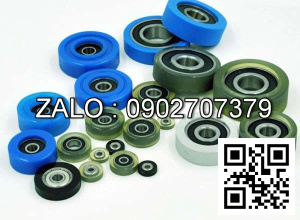 Vòng Bi Bọc Nhựa Pu Trục Phi Ø3