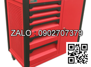 Tủ dụng cụ 7 ngăn mẫu 1 kèm hộc có khóa OKASU N1T1RD7