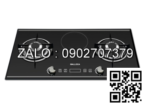 BẾP GAS KẾT HỢP TỪ MALLOCA EG 201I