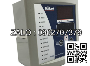 Bộ điều khiển tụ bù 8 cấp điện áp 415 Mikro PFR80-415-50