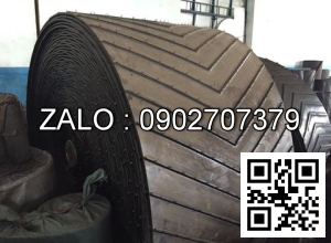 Băng tải PVC có thành bao chia ngăn