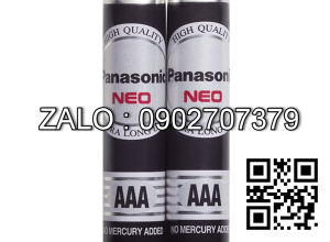 Bộ 2 Pin AAA than tiểu đen Panasonic NEO R03NT/2S-V9