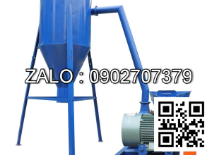 Máy nghiền buồng đập 24 + bầu cắt gió