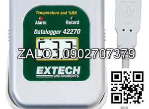 BỘ GHI DỮ LIỆU NHIỆT ĐỘ, ĐỘ ẨM EXTECH 42270
