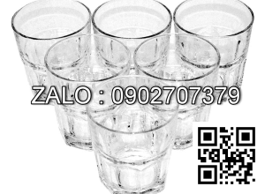 Bộ ly 6 cái Union Glass 389 Ly lùn 306ml không ngã màu