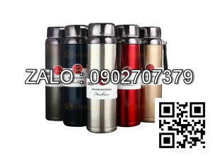 Bình giữ nhiệt kim cương Fashion sus304- 1000ml (Kiện 40 cái)